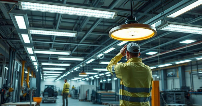 Automação de Iluminação Industrial Aumenta Eficiência e Reduz Custos Automação de Iluminação Industrial Aumenta Eficiência e Reduz Custos