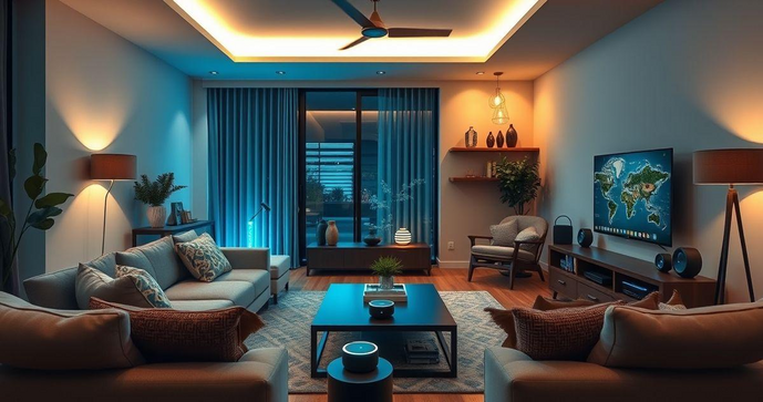 Automação Residencial: Como Transformar Sua Casa em uma Smart Home Eficiente Automação Residencial: Como Transformar Sua Casa em uma Smart Home Eficiente