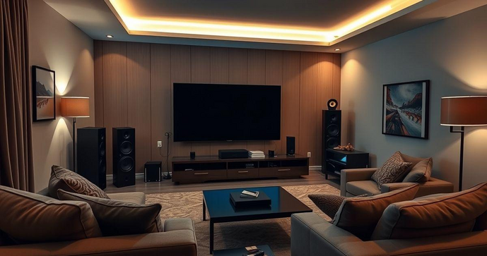 Automação residencial home theater: como transformar sua experiência de entretenimento Automação residencial home theater: como transformar sua experiência de entretenimento