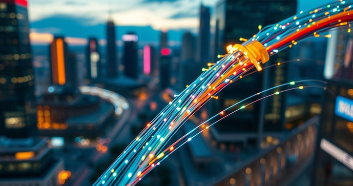 Projeto fibra óptica transforma a conectividade digital e impulsiona a tecnologia moderna Projeto fibra óptica transforma a conectividade digital e impulsiona a tecnologia moderna