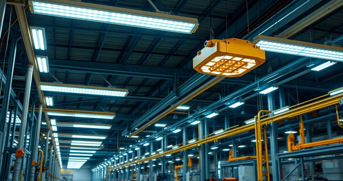 Automação De Iluminação Industrial: Eficiência Energética Automação De Iluminação Industrial: Eficiência Energética