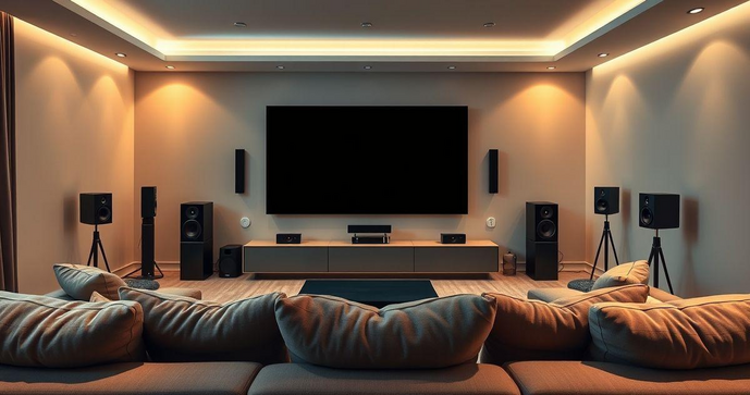Instalação De Home Theater: Experiência Imersiva Instalação De Home Theater: Experiência Imersiva